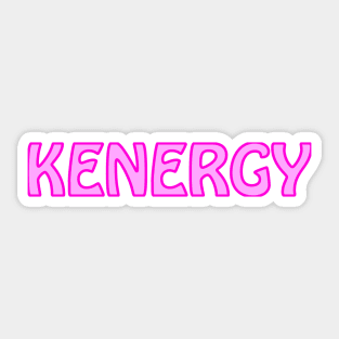 KENERGY Sticker